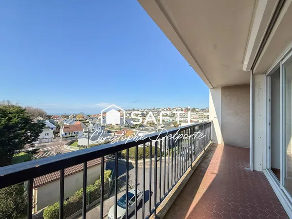 Sainte-Adresse  T4 vue mer, balcon