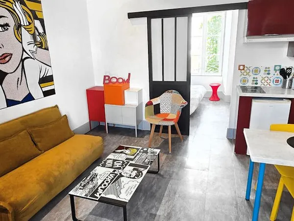 Mini loft avec balcon proche du centre ville