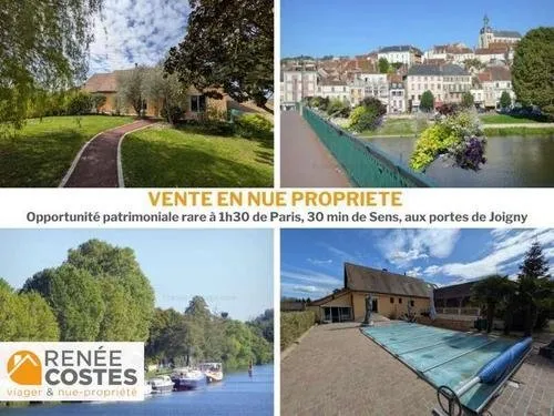 Vente en nue propriété - F75-H78 ans - JOIGNY (89300)