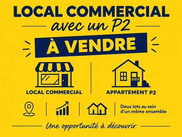 Local commercial avec P2