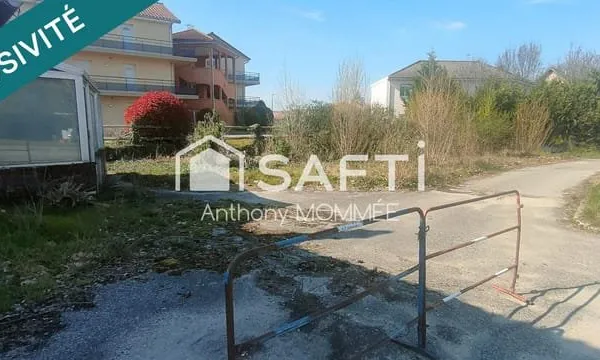 Terrain constructible 466m²