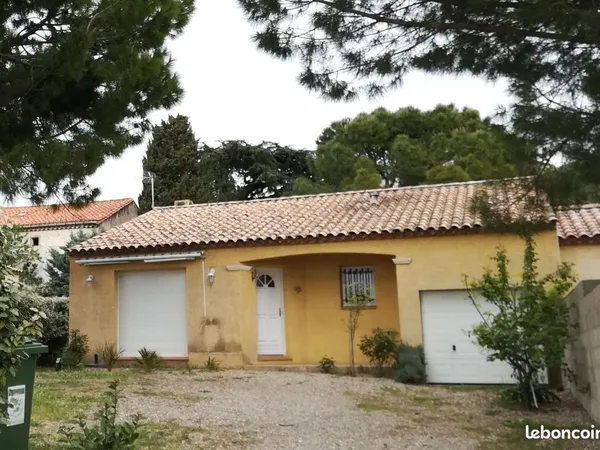 A LOUER BEZIERS Montimaran Charmante villa T5 offrant 105 m²