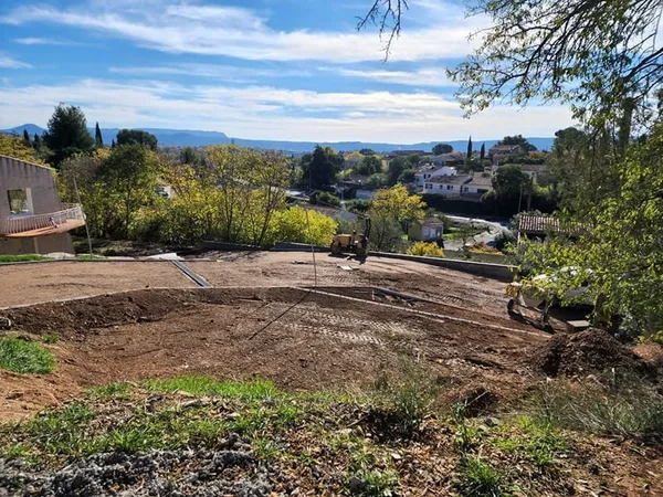 Terrain 225m2 avec vue