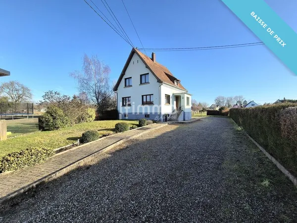 Maison avec appartement à Mertzwiller.