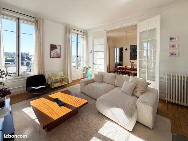 Appartement T7 - 131 m² - Hypercentre Reims, quartier Boulingrin