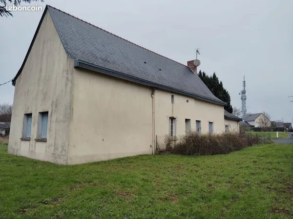 Maison+parcelle non viabilisée