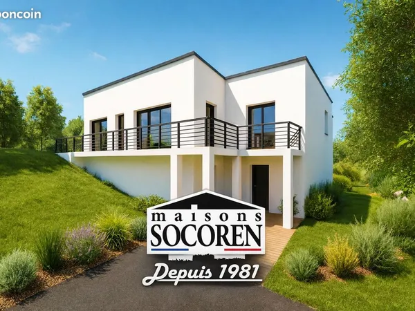 Projet de construction d'une maison 125 m² avec terrain à PLOUAY (56)