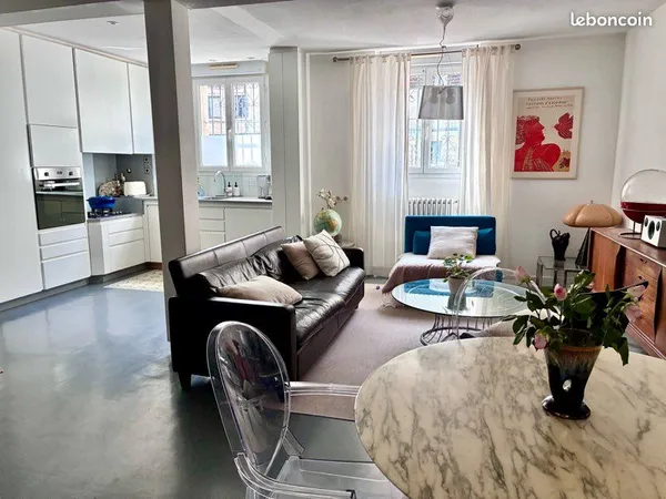 Appartement 3 pièces avec son jardin privatif - Belcier-gare