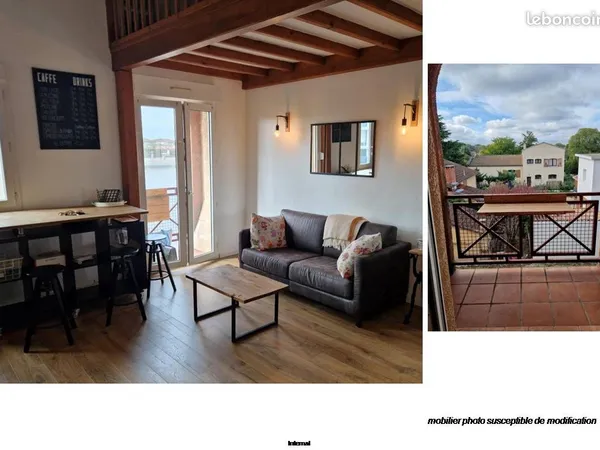 T2-duplex meublé Tournefeuille