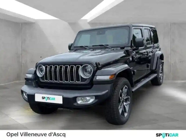 Jeep Wrangler unlimited 2.0 t 380ch 4xe sahara command trac — photo 1