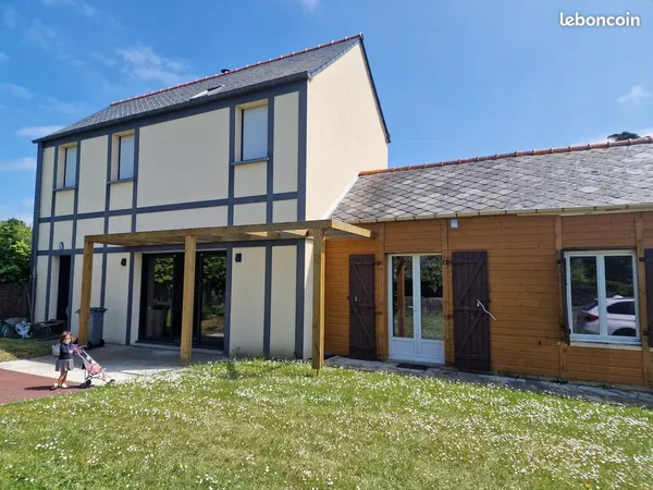 SAINT LUNAIRE Maison T4 avec jardin - Bail mobilité