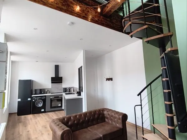 F2 meublé duplex