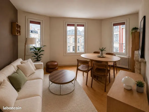 Bel appartement T3 de 67m² - Hyper-centre d'Arras à 50m du Beffroi