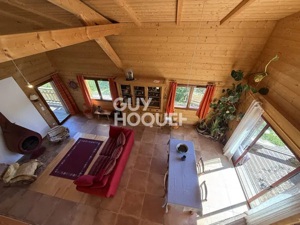 PIÉGROS-LA-CLASTRE - Maison contemporaine 128 m² - DPE A - Vue - Chalet indépendant
