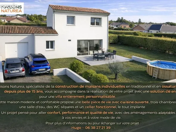 Maison 3 pièces 90 m²