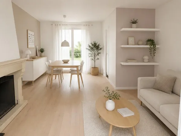 MAISON RÉNOVÉE DE PLAIN-PIED SANS VIS-A-VIS - 3 CHAMBRES