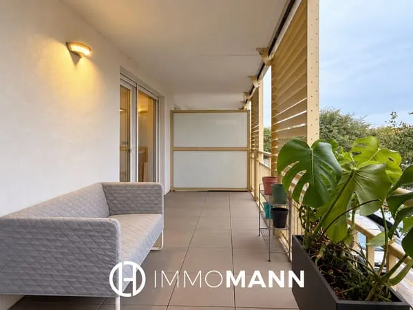 Appartement 2 pièces avec balcon - Loué