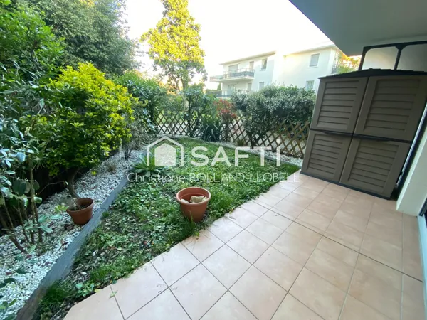 LE BOUSCAT SECTEUR ERMITAGE 2P RdC AVEC JARDINET