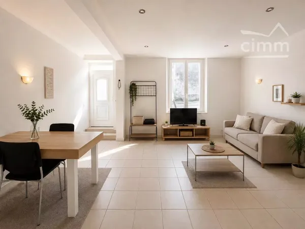 Maison de ville vendue louée – Idéal investissement locatif – Montendre (17)
