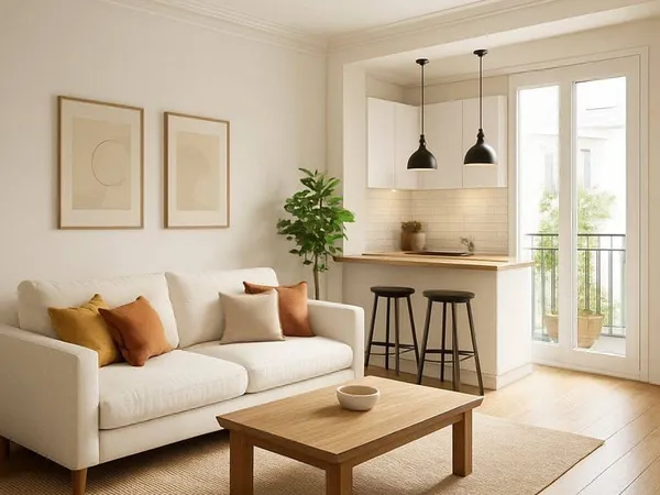 Appartement 2 pièces 38 m²