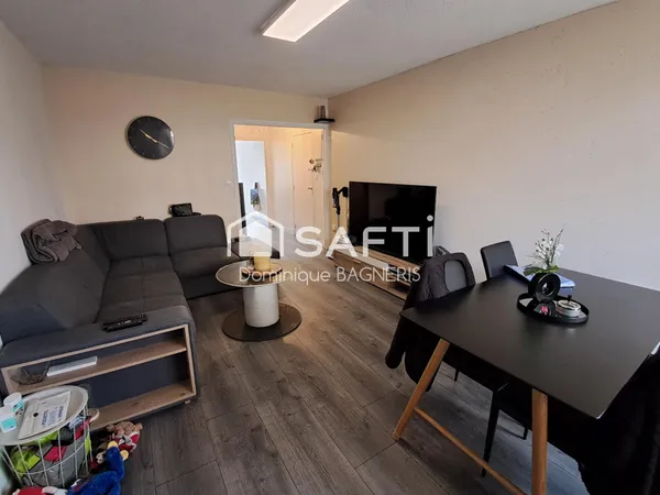 TARBES Ouest, Agréable T3 traversant et rénové