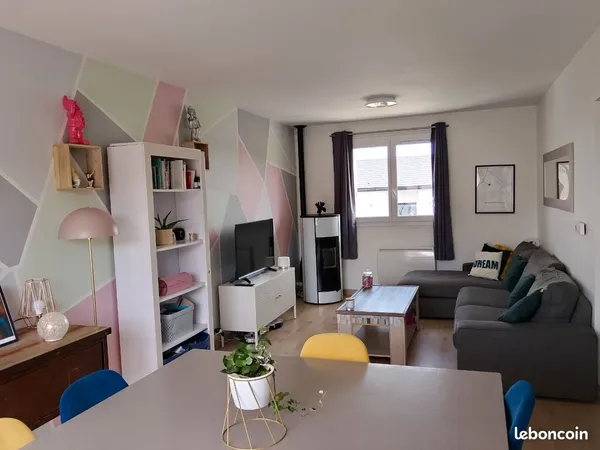 Maison 97 m² - 3 chambres + bureau - Garage