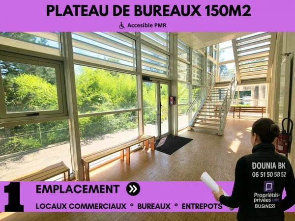 NOGENT SUR OISE - À LOUER /LOTS DE BUREAUX , CENTRE-VILLE