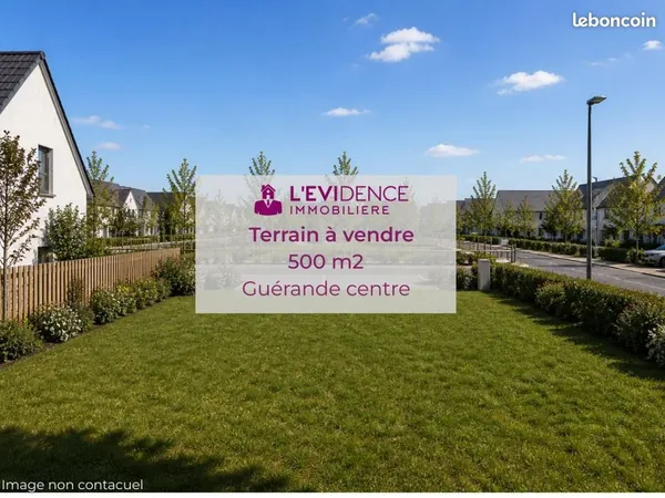 Terrain 504 m² Guerande