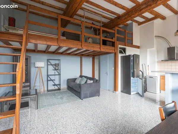 Caluire - T2 36 m2 Meublé avec mezzanine