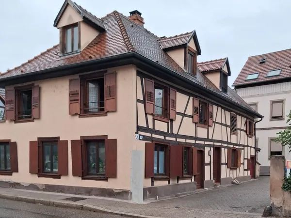 Loue Duplex 3/4 pièces dans une maison alsacienne au centre de Schiltigheim