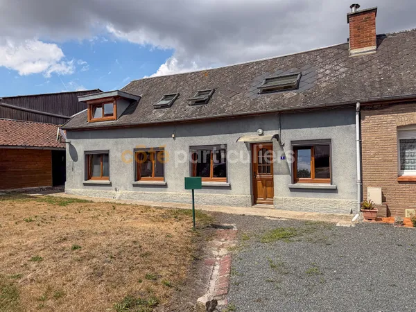BOUBERS-SUR-CANCHE : MAISON 95m2 2 CHAMBRES