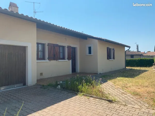 Maison de plain-pied de 110 m2 à Frouzins Fort potentiel