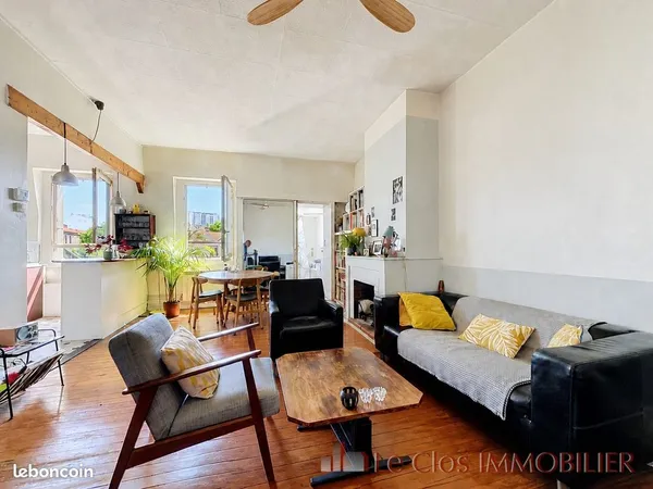 Appartement 3 pièces 63 m²