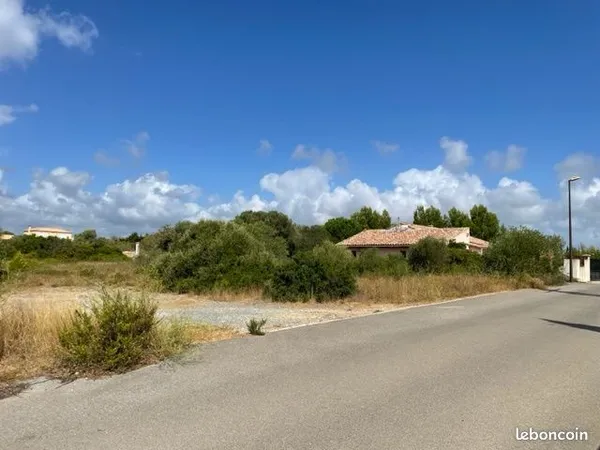 Terrain 630 m² La Palme