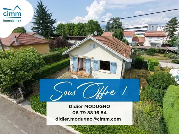 A VENDRE MAISON INDIVIDUELLE T3 PONTCHARRA 38530