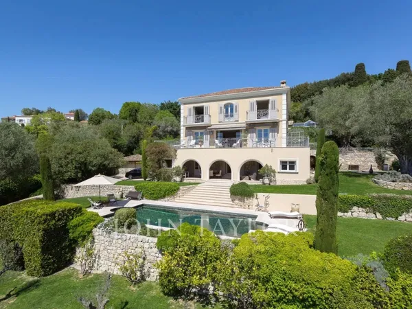 Cannes Californie villa d'exception vue mer panoramique