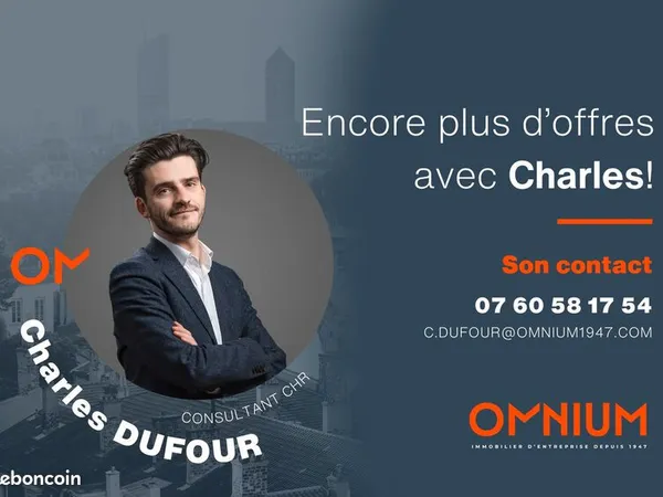 Fonds de commerce restaurant 120 m²