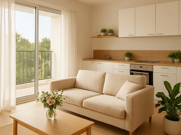 Appartement 2 pièces 46 m²