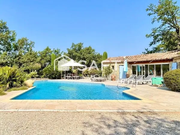 " Le Belvédère " Maison en pierre de Gordes