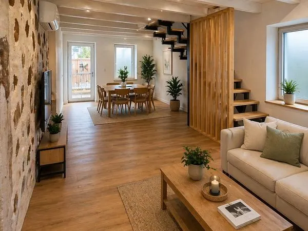 Maison de ville + Annexe-Terrain 340m2