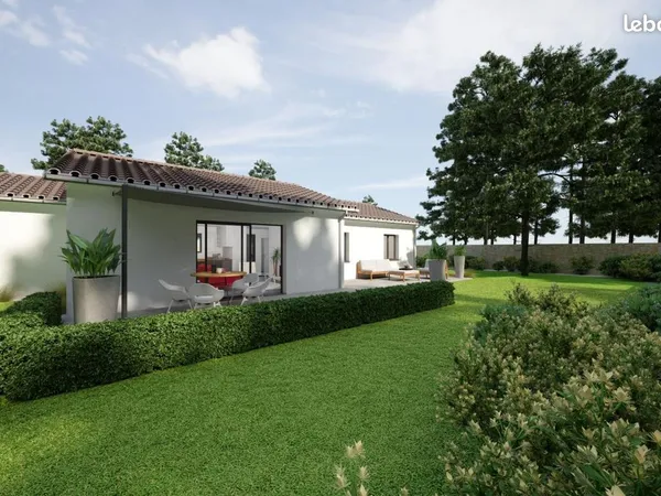 Terrain 600 m² Mirambeau