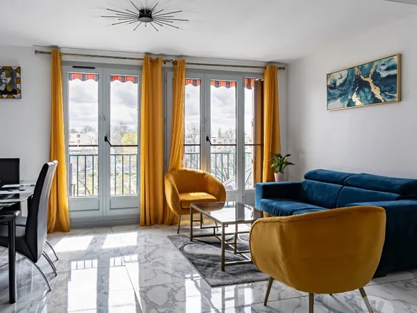 Chambre cosy dans appartement refait à neuf proche Paris