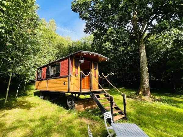 Location hivernale roulotte