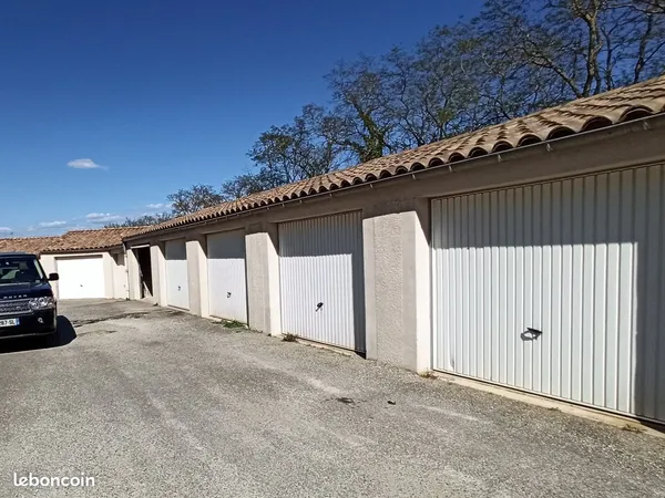 Location de garage individuel