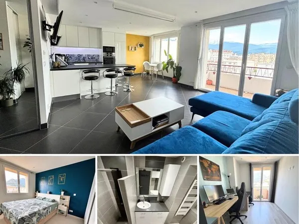 Appartement lumineux avec garage, deux balcons et cave. A 200m de caserne de bonne