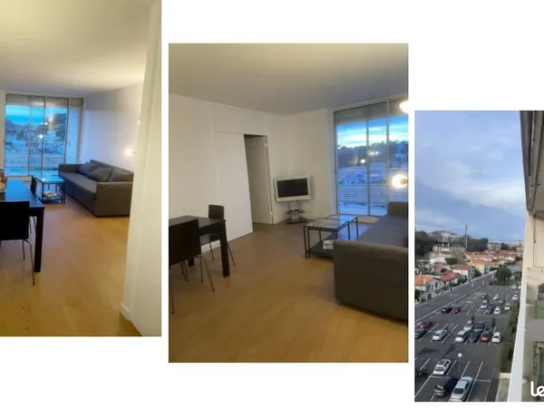 Arcachon - T3 lumineux de 61 m² meublé au 7ème et dernier étage avec ascenseur & balcon Ouest