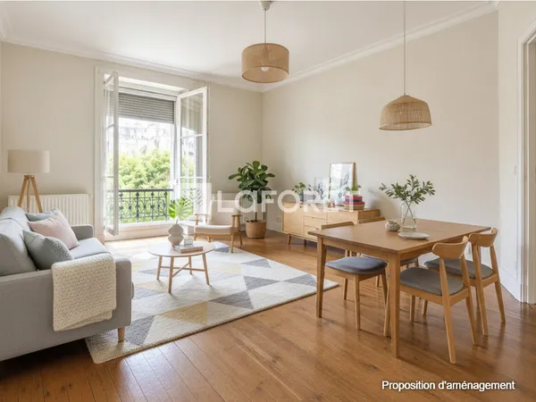 Appartement 2 pièces 41 m²