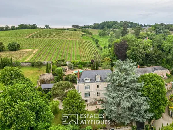Maison de maître d'exception sur les bords de Loire