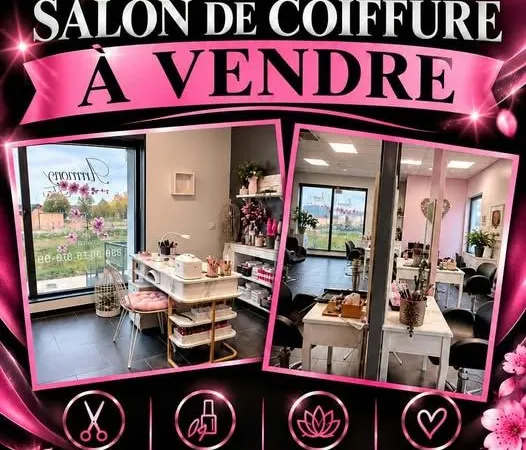 Fonds de commerce coiffure beauté bien être à vendre