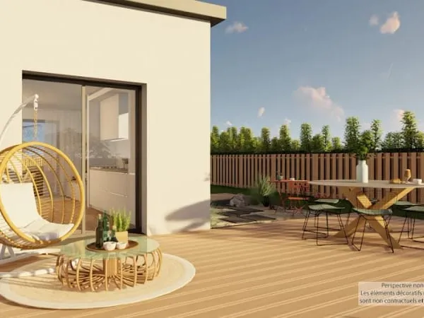 Maison neuve 3 pièces 49 m²